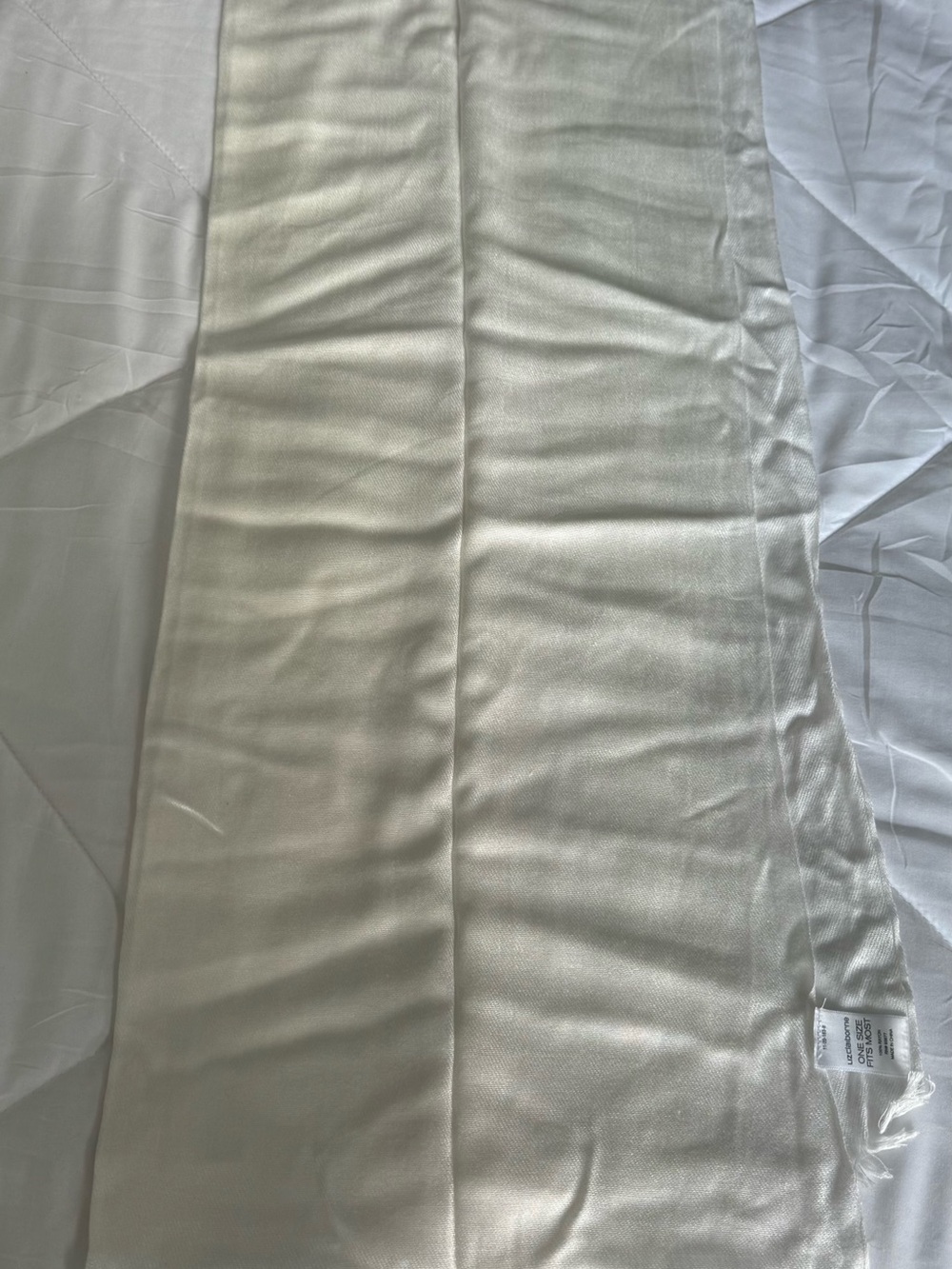 Women's Cream scarf